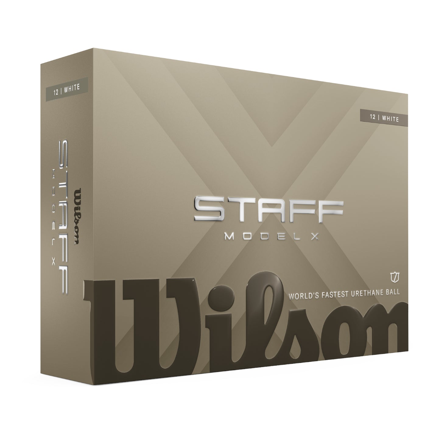 Wilson 2026 Staff Model X Golf Balls | White