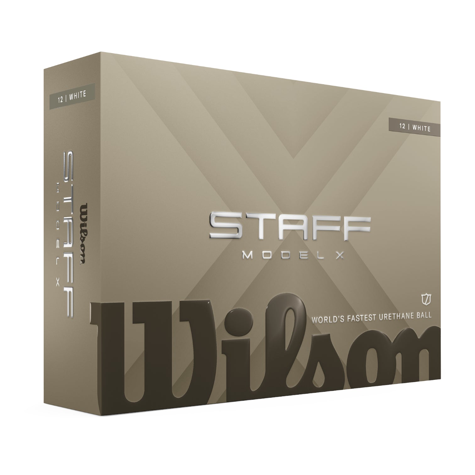 Wilson 2026 Staff Model X Golf Balls | White