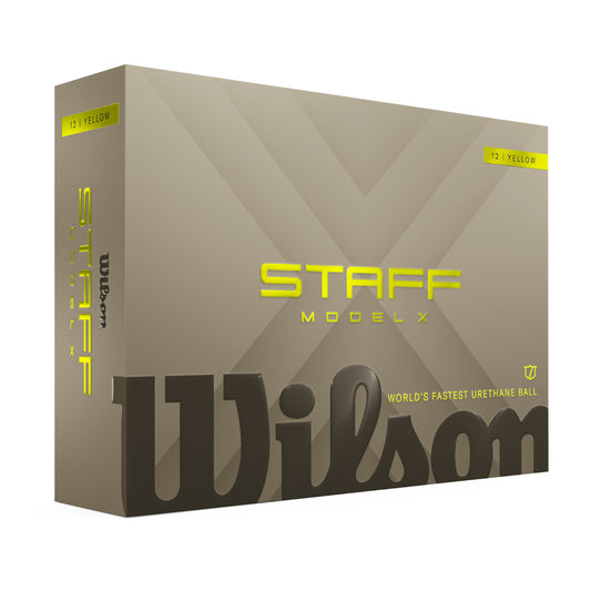 Wilson 2026 Staff Model X Golf Balls | Yellow