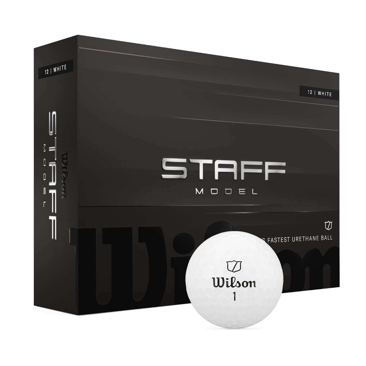 Wilson 2026 Staff Model Golf Balls | White