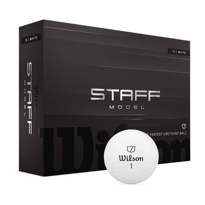Wilson 2026 Staff Model Golf Balls | White