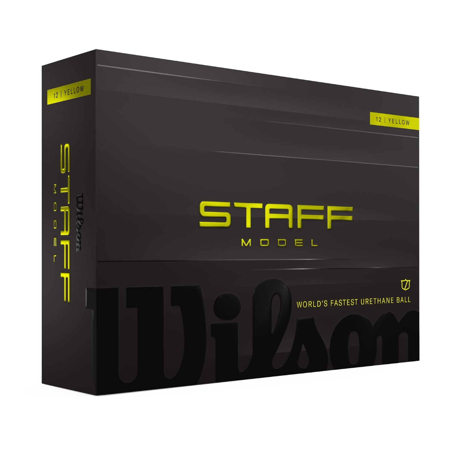 Wilson 2026 Staff Model Golf Balls | Yellow