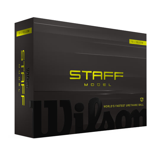 Wilson 2026 Staff Model Golf Balls | Yellow