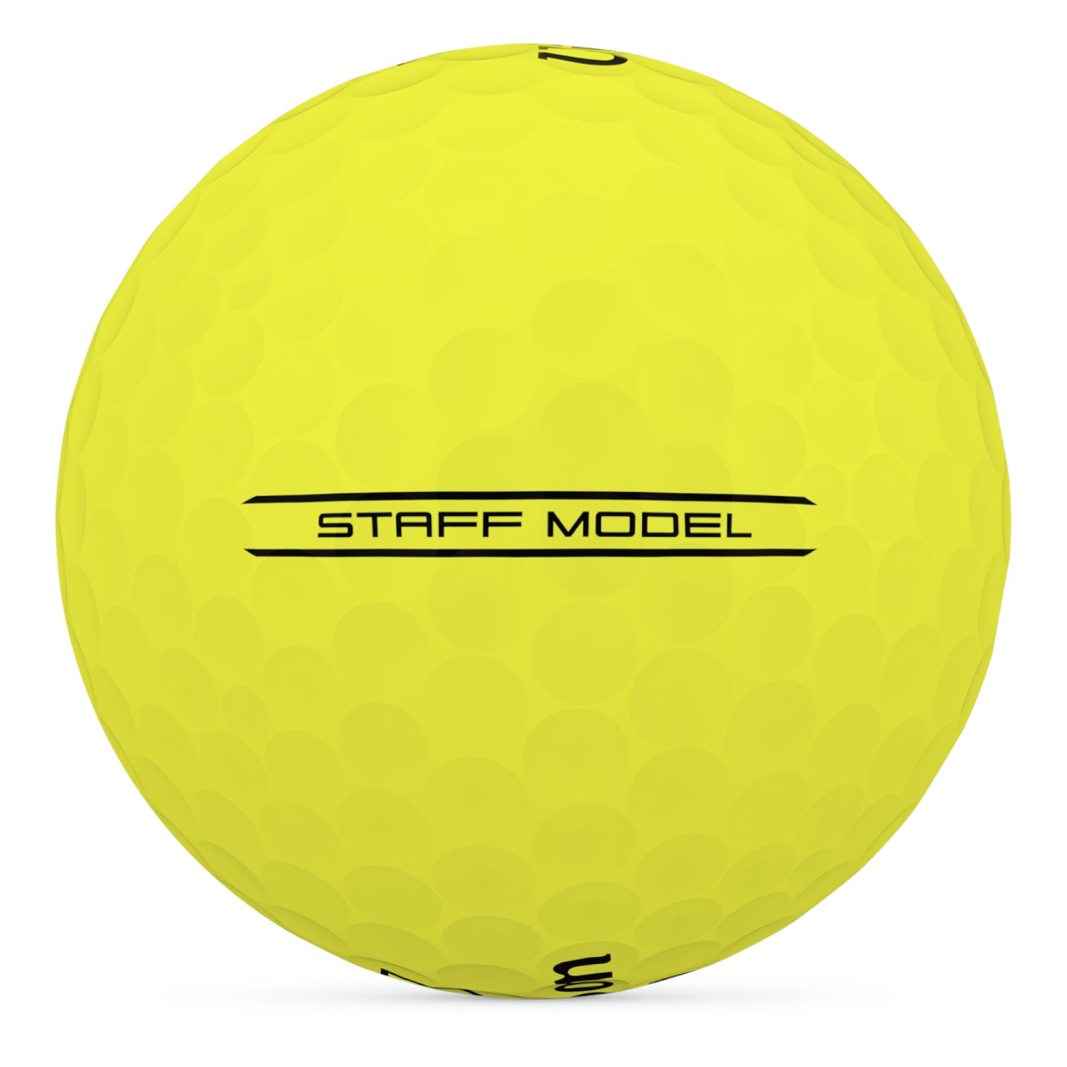 Wilson 2026 Staff Model Yellow Golf Balls | Double Dozen