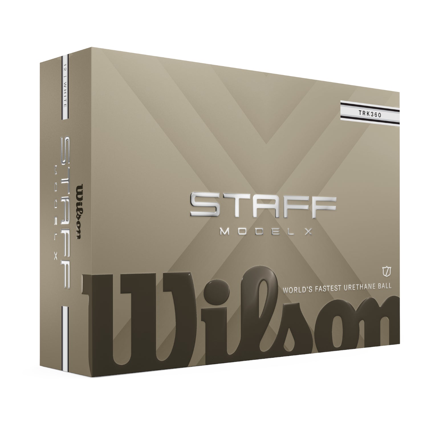 Wilson 2026 Staff Model X TRK360 Golf Balls | White