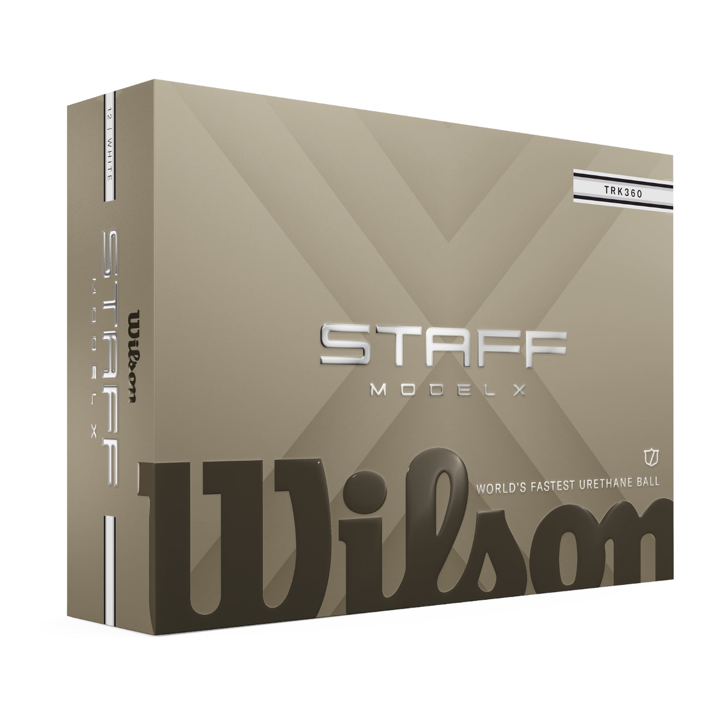 Wilson 2026 Staff Model X TRK360 Golf Balls | White