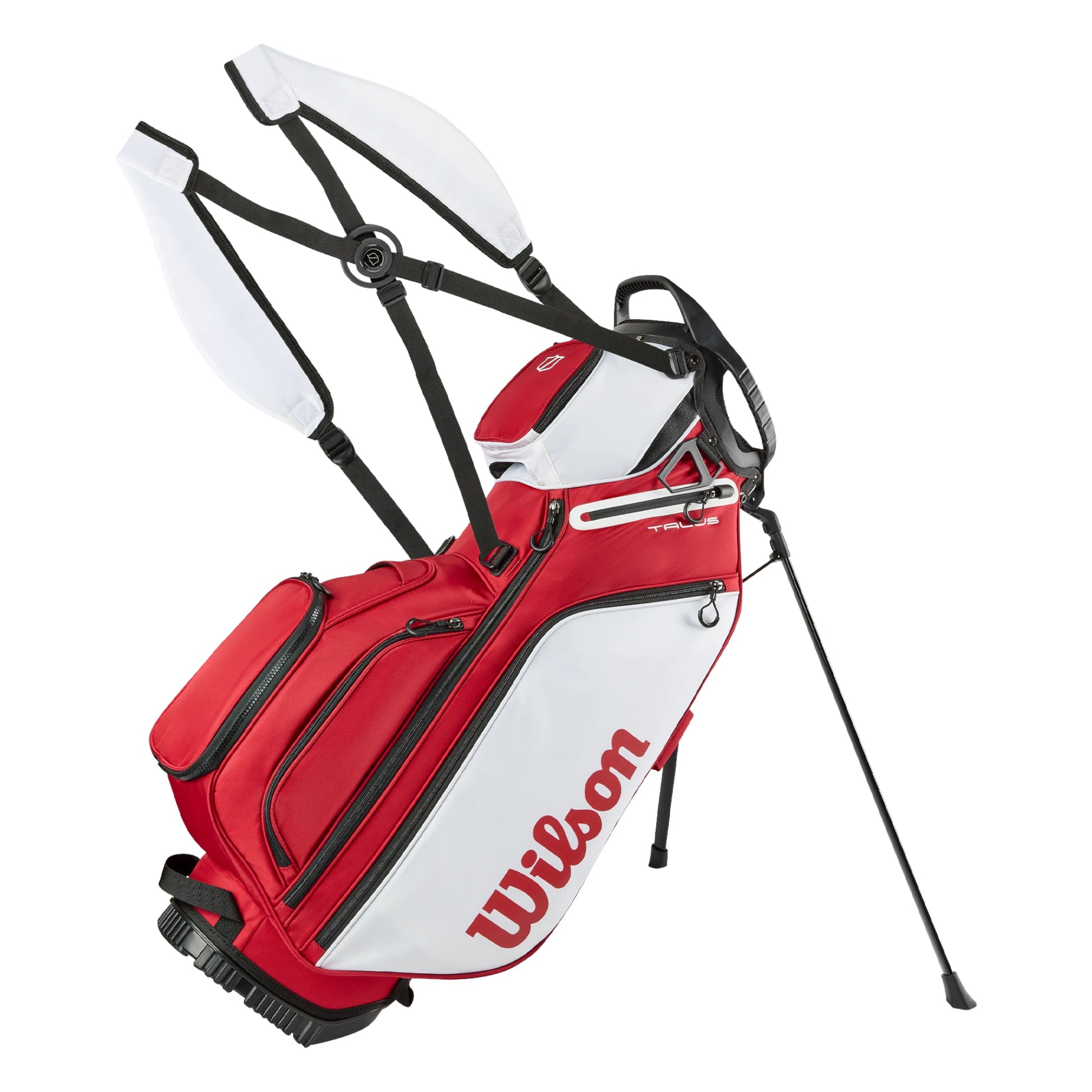 Wilson Talus 5 Golf Stand Bag WG4008803 Staff Red – Clarkes Golf