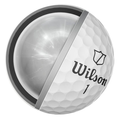 Wilson 2024 Staff Model Golf Balls | White