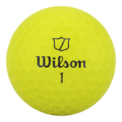 Wilson 2024 Staff Model Golf Balls | Yellow