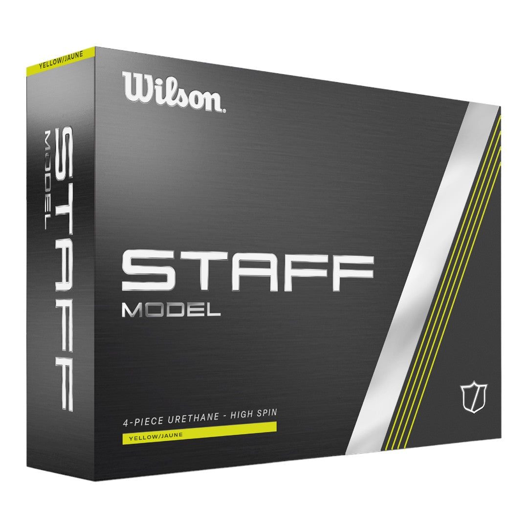 Wilson Staff Model Golf Balls | Yellow