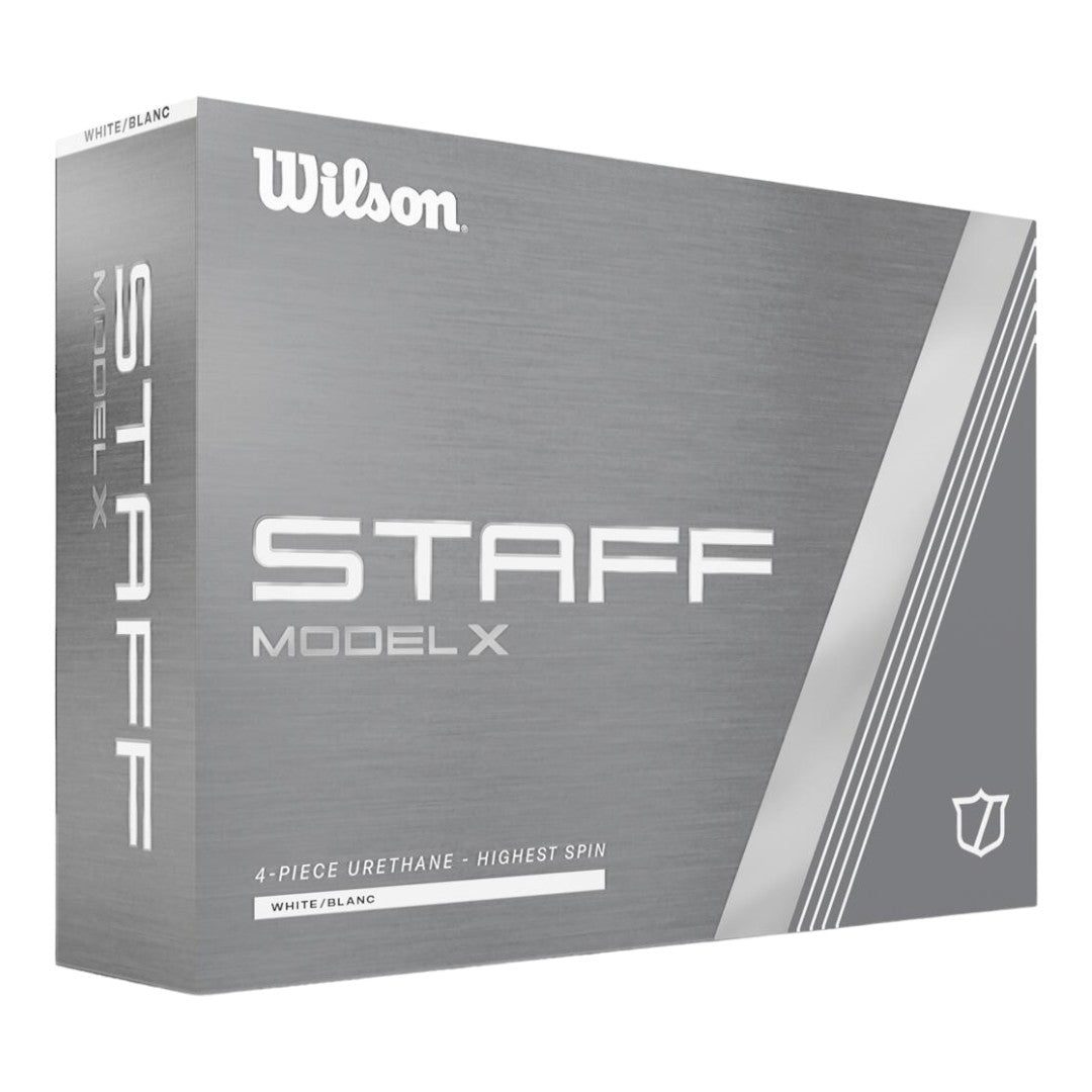 Wilson 2024 Staff Model X Golf Balls | White