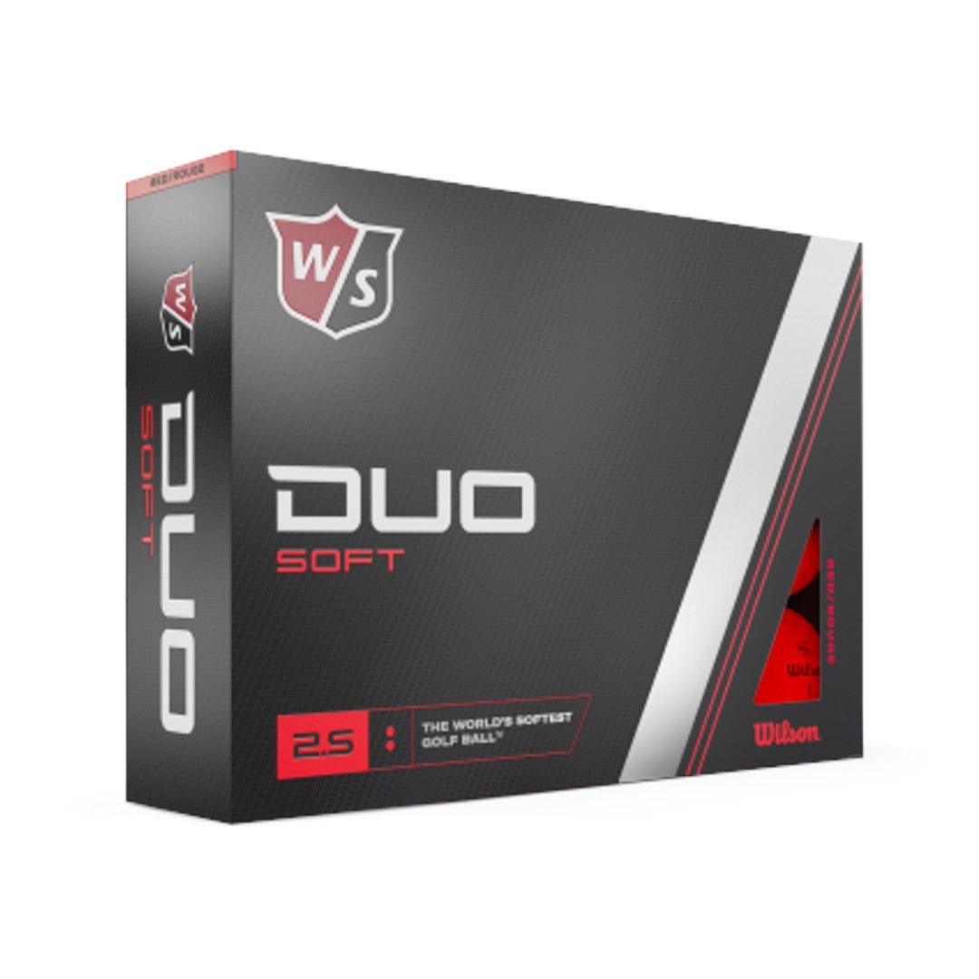 Wilson Duo Soft Golf Balls | Red