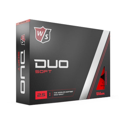Wilson Duo Soft Golf Balls | Red