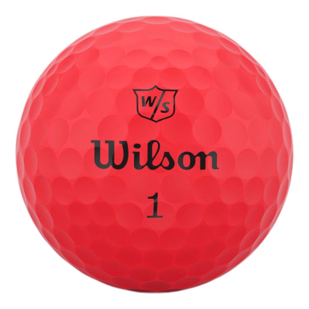 Wilson Duo Soft Golf Balls | Red | 3 For 2