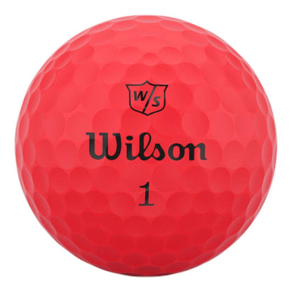 Wilson Duo Soft Golf Balls | Red | 3 For 2