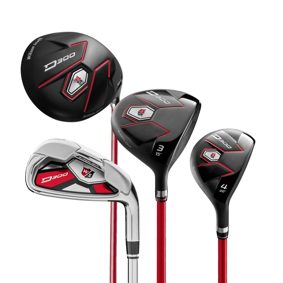 Wilson Staff D300 SL 10-Piece Golf Package Set | Graphite