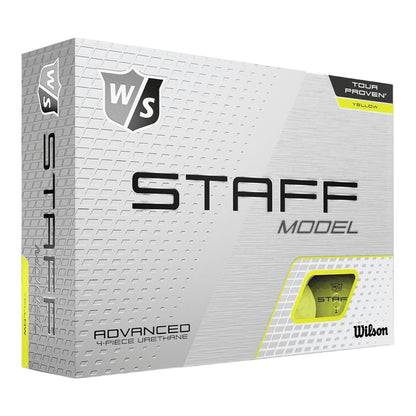 Wilson Staff Model Golf Balls | Yellow