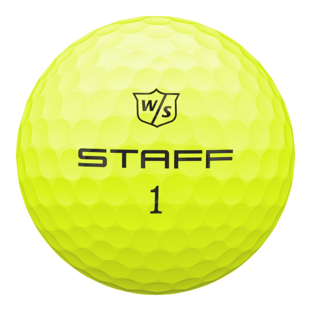 Wilson Staff Model Golf Balls | Yellow
