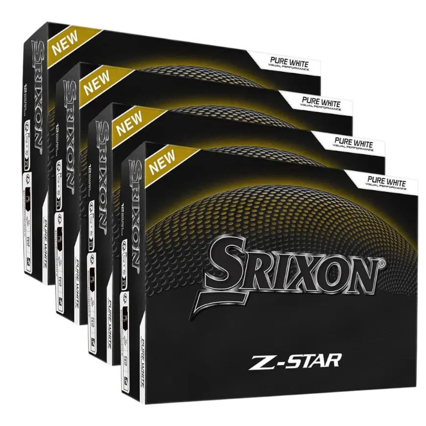 Srixon 2026 Z-Star Personalised White Golf Balls | 4 FOR 3
