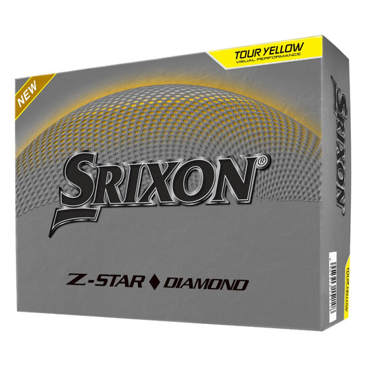 Srixon 2025 Z-Star Diamond Golf Balls | Yellow
