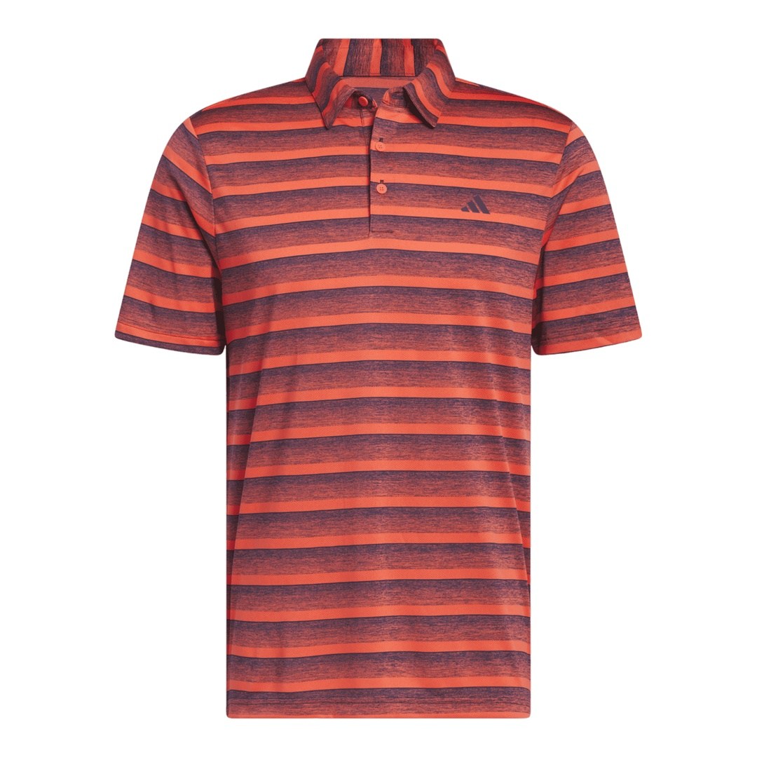 adidas 2-Colour Stripe Golf Polo Shirt IJ0175