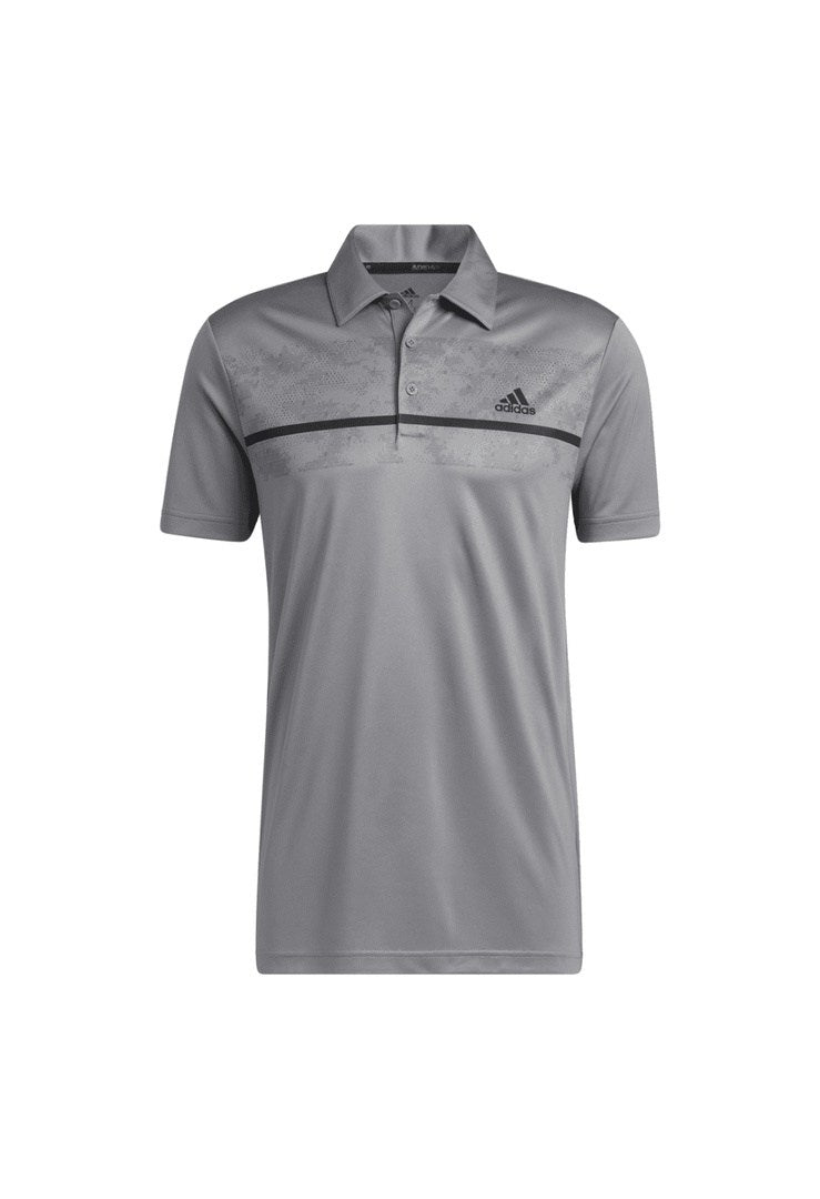 ADIDAS CHEST PRINT GOLF POLO SHIRT HA5575