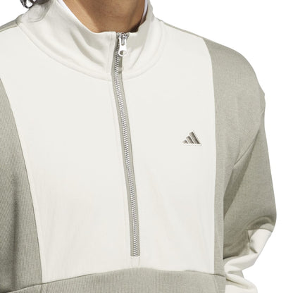 adidas Go-To DWR Mens Hybrid 1/2 Zip Golf Pullover IL0575