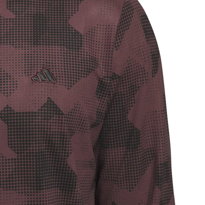 adidas Go-To Printed 1/4 Zip Golf Mid Layer IK3018