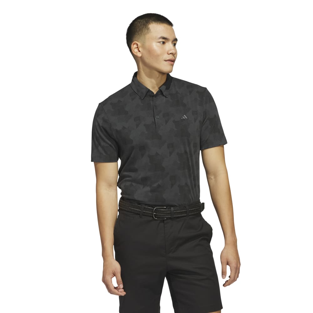 adidas Go-To Printed Golf Polo Shirt JM5596
