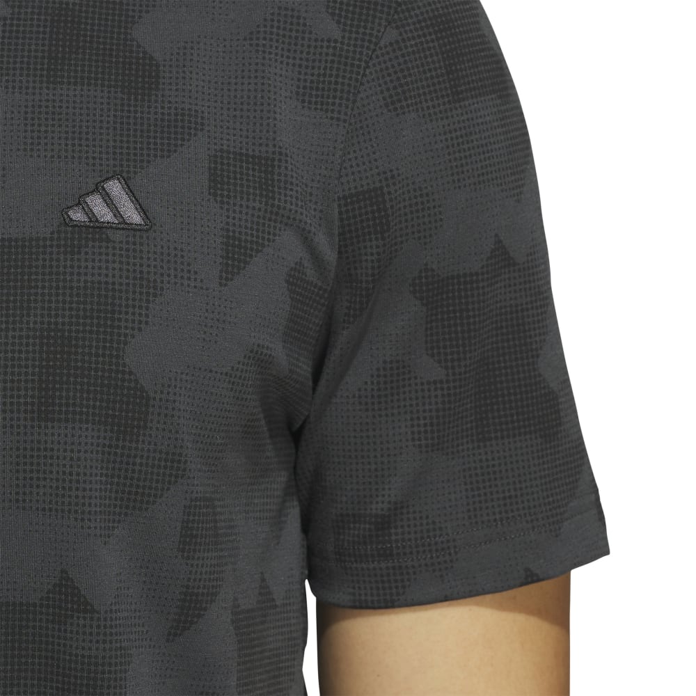 adidas Go-To Printed Golf Polo Shirt JM5596