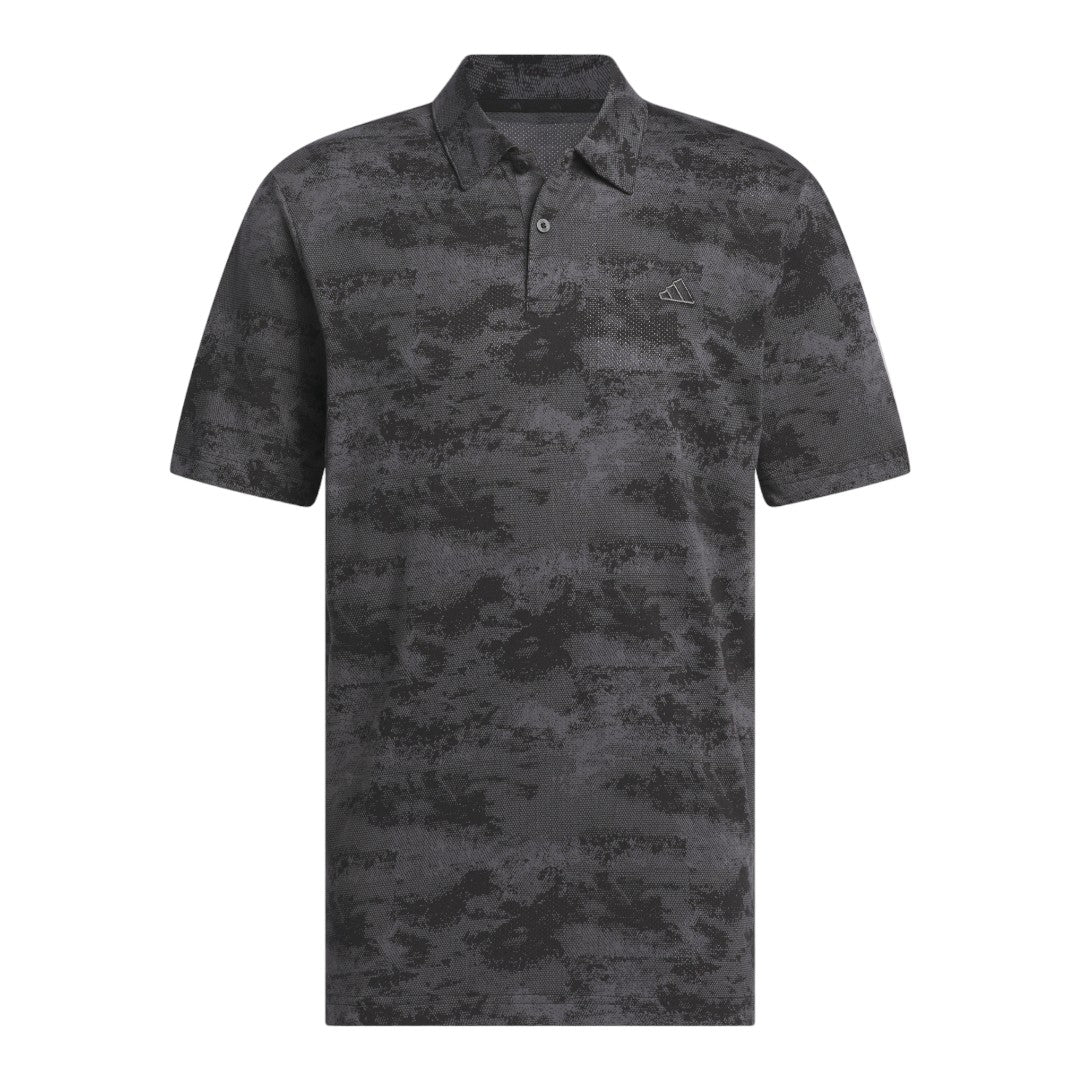 adidas Go-To Printed Mesh Golf Polo Shirt IN6413