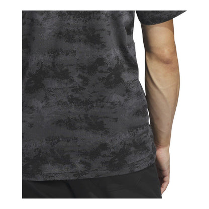 adidas Go-To Printed Mesh Golf Polo Shirt IN6413