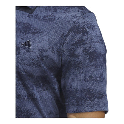 adidas Go-To Printed Mesh Golf Polo Shirt IU4428