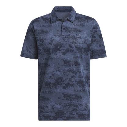 adidas Go-To Printed Mesh Golf Polo Shirt IU4428