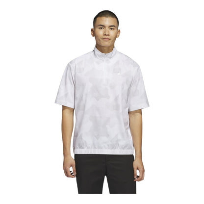 adidas Go-to DWR Short Sleeve Half-Zip Golf Pullover JF4913