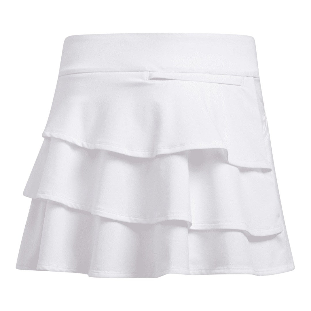 adidas Junior Ruffled Golf Skirt FI8683