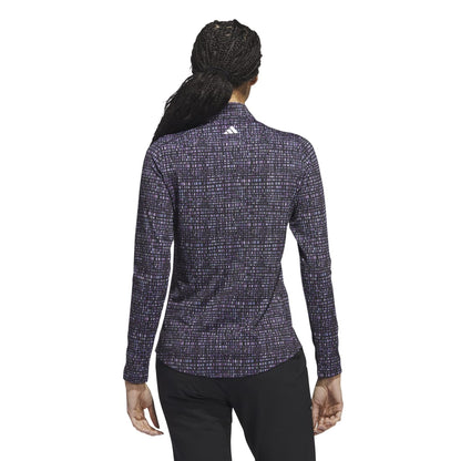 adidas Ladies Long Sleeve Digitized Golf Mid Layer IW4127