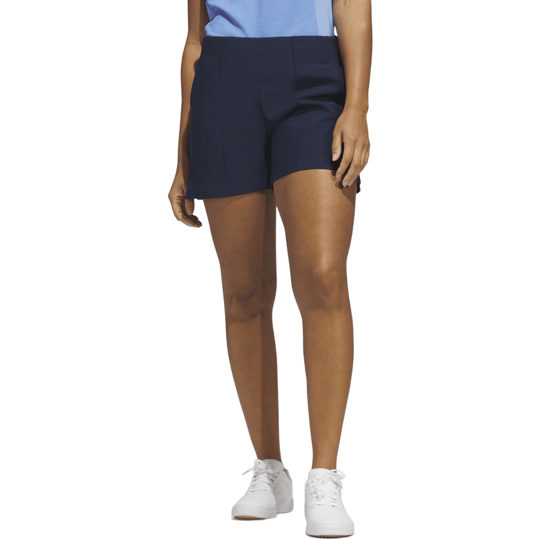 Adidas Womens Golf Shorts Adidas Ladies Bermuda Navy IS7131 The