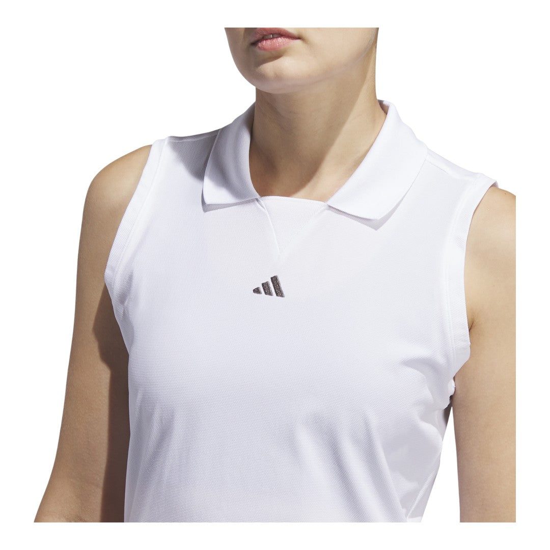 adidas Ladies Ultimate365 Twistknit Golf Polo Shirt IP4203