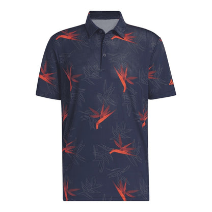 adidas Oasis Mesh Print Golf Shirt IL9631