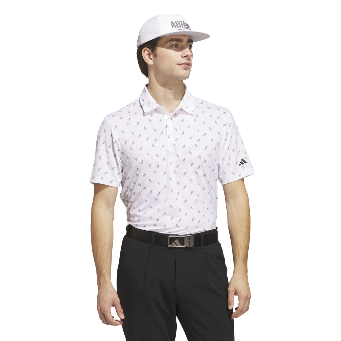 adidas Ultimate 365 Printed Mesh Golf Polo Shirt JF4908