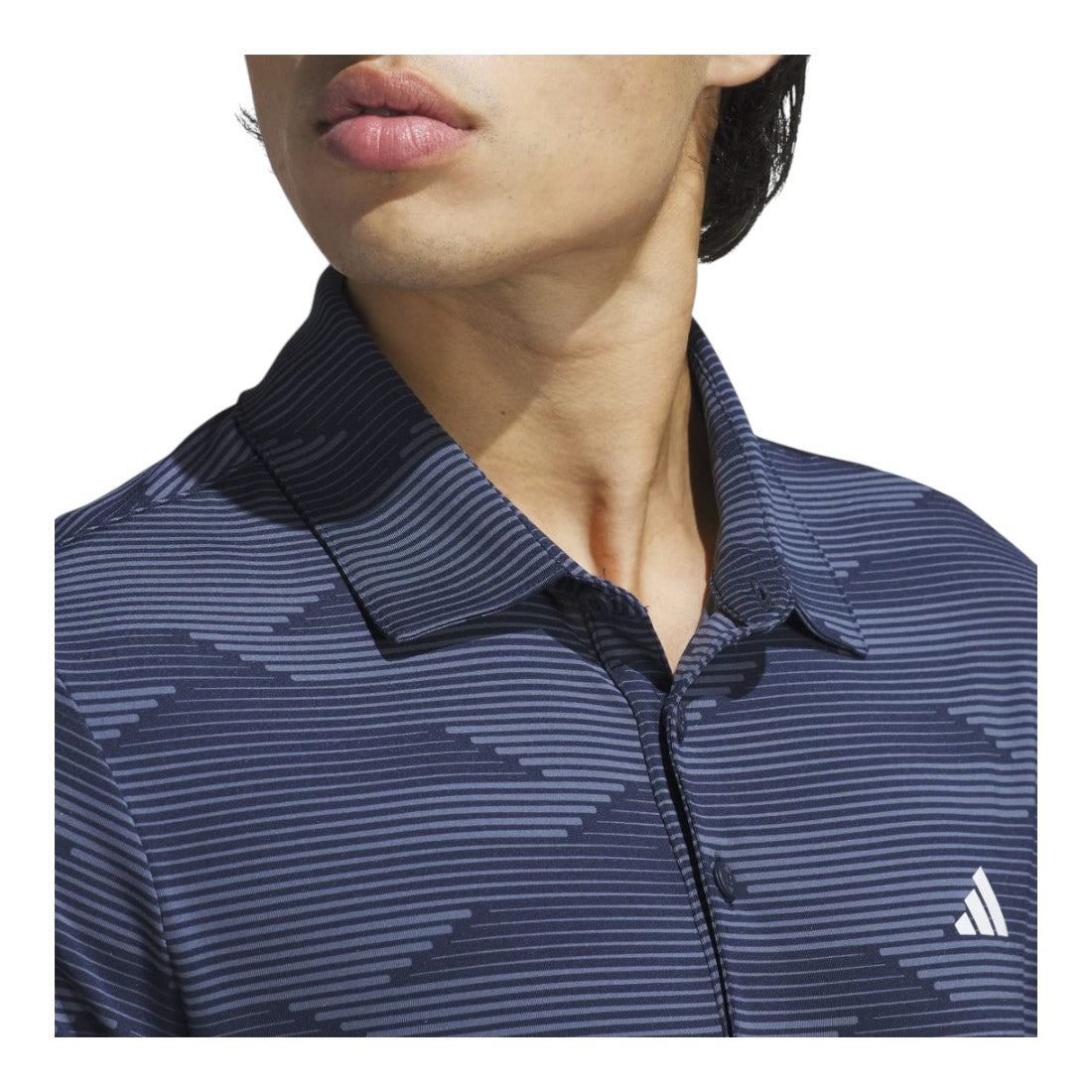adidas Ultimate 365 Wave Print Golf Polo Shirt JN9136