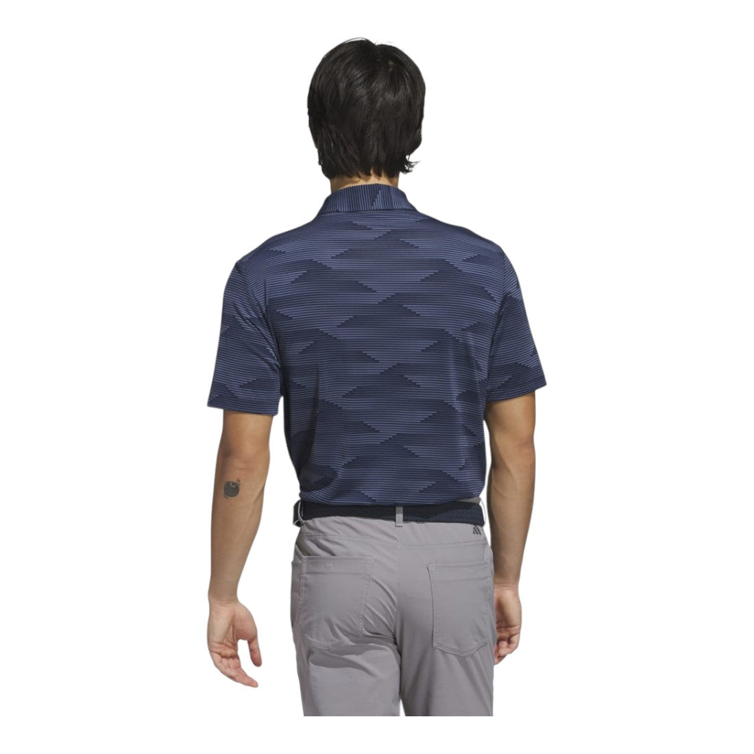 adidas Ultimate 365 Wave Print Golf Polo Shirt JN9136