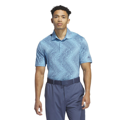 adidas Ultimate365 Allover Print Golf Polo Shirt IU4390