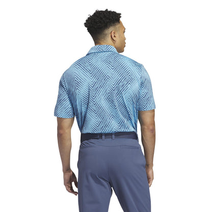 adidas Ultimate365 Allover Print Golf Polo Shirt IU4390