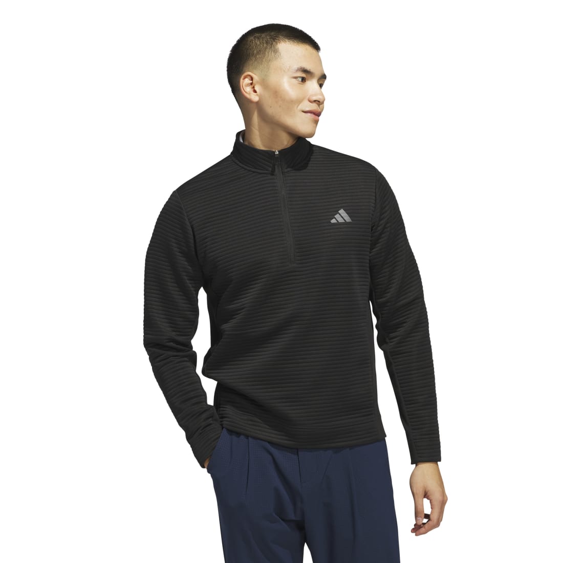 adidas Ultimate365 DWR Textured 1/4-Zip Golf Mid Layer JJ1751