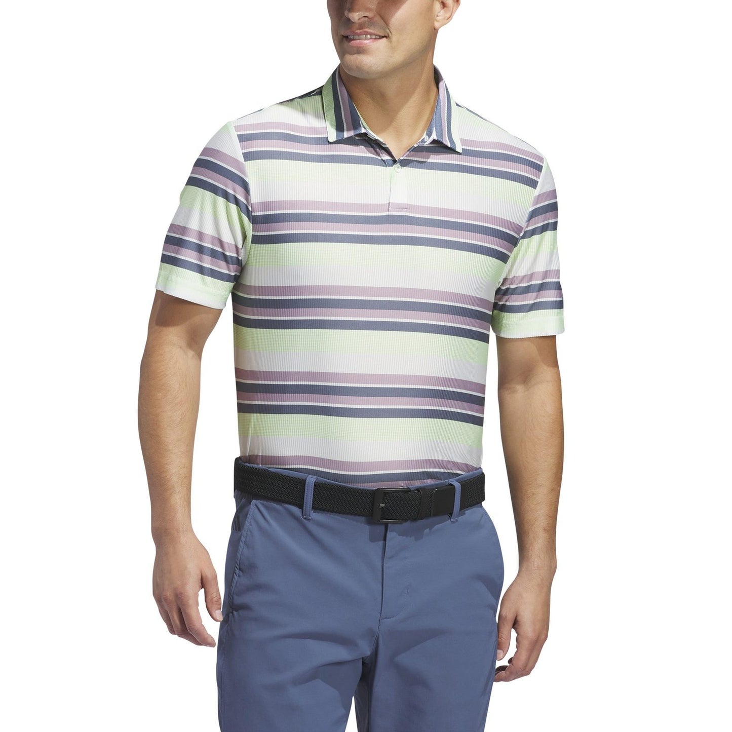 adidas Ultimate365 HEAT.RDY Stripe Golf Polo Shirt IU4412