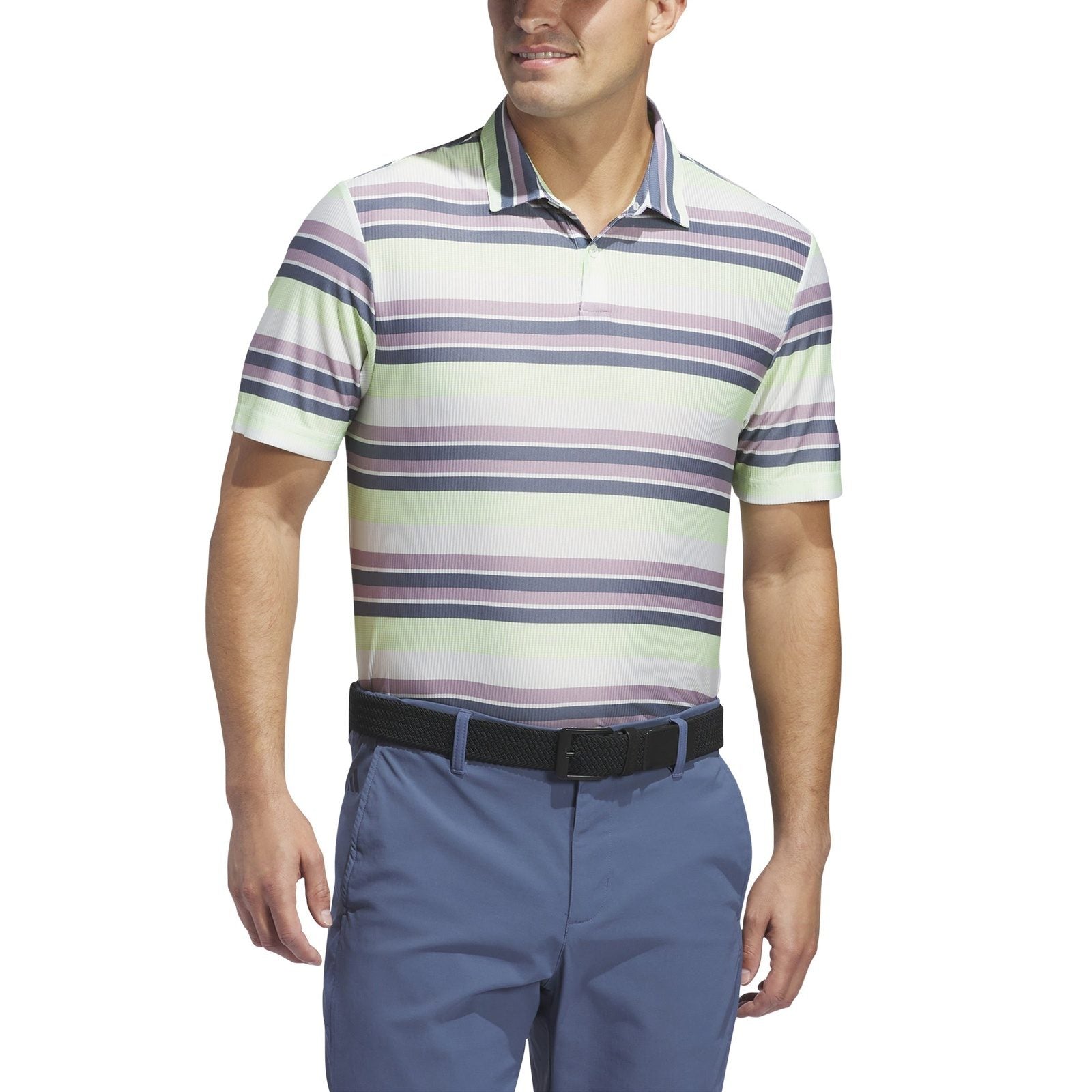 adidas Ultimate365 HEAT.RDY Stripe Golf Polo Shirt IU4412