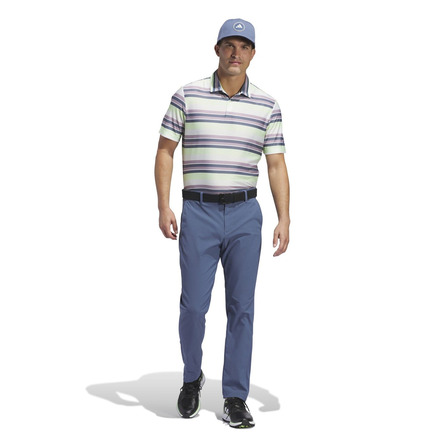 adidas Ultimate365 HEAT.RDY Stripe Golf Polo Shirt IU4412