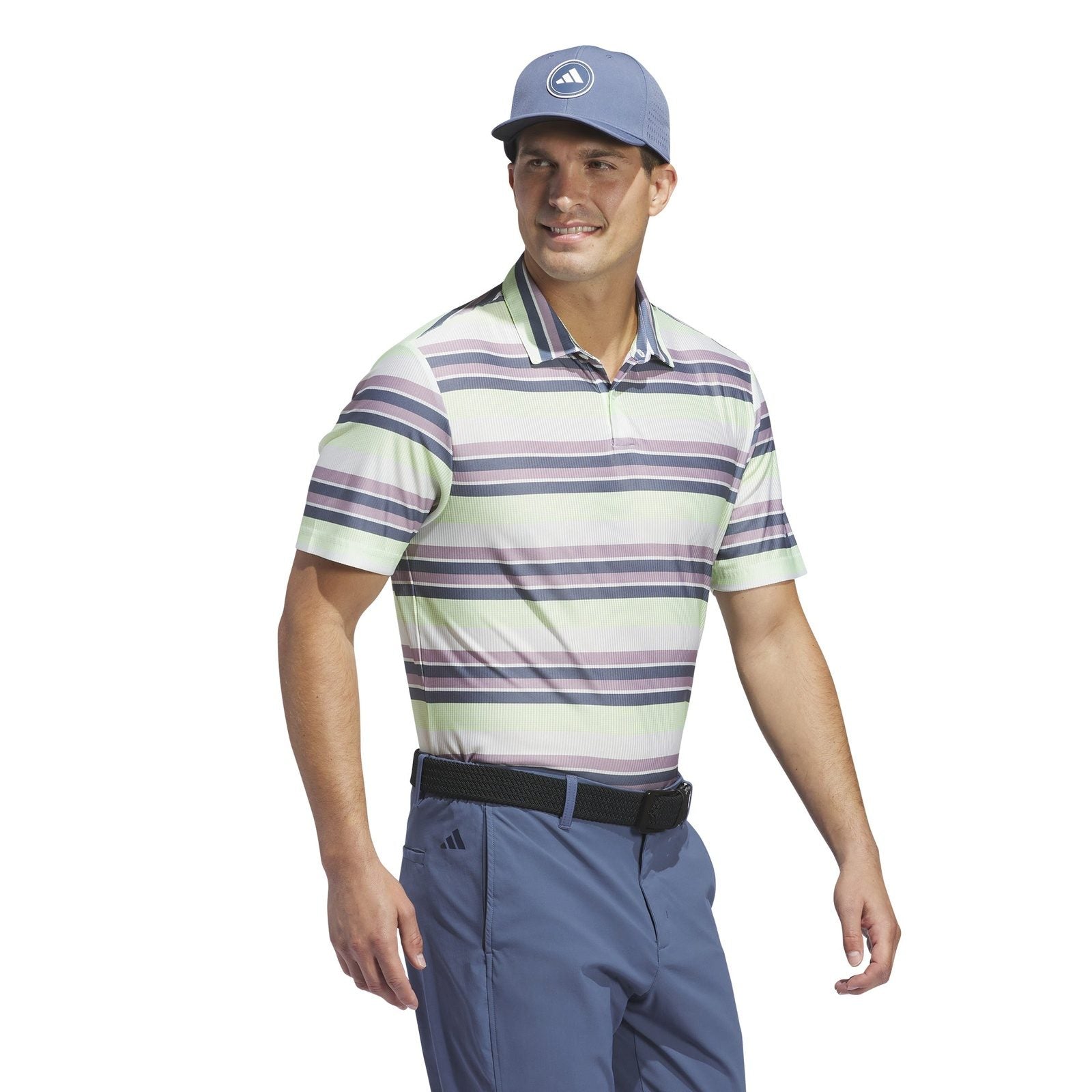 adidas Ultimate365 HEAT.RDY Stripe Golf Polo Shirt IU4412